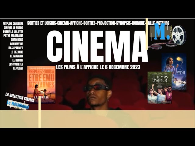 La sélection du Méridional des films à l'affiche le 6 décembre