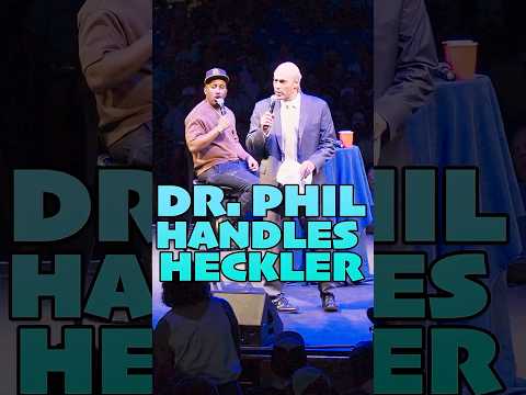 Dr Phil's Heckler | Dr Phil LIVE!