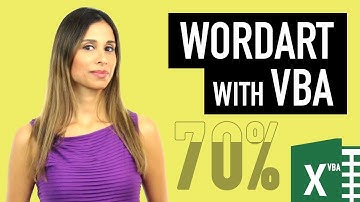 Turning Basic Excel into Dynamic Word Art Masterpieces with VBA