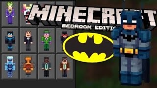 BATMAN SKIN PACK REVIEW | MINECRAFT PS5