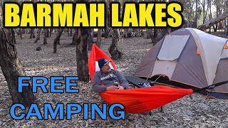 Campground Review - Barmah Lakes Free Winter Camping Adventure #emus #hiking