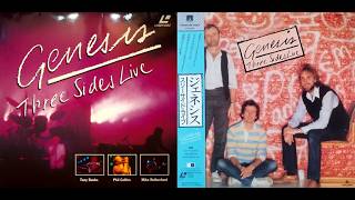 GENESIS - THREE SIDES LIVE (USA 1981) - LASER DISC (Definitive