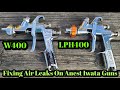 LPH400, W400 Leaking Air, Same Procedure WS400 LS400 Spray Guns
