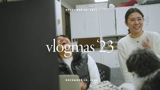What NOT to Do at Work + Your Ideal Holiday Traditions | VLOGMAS DAY 20