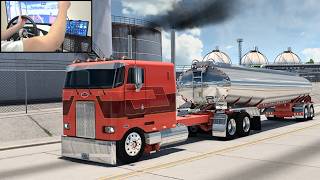 Hauling Toxic Chemicals - (Peterbilt 362) - Custom Cabover - American Truck Simulator