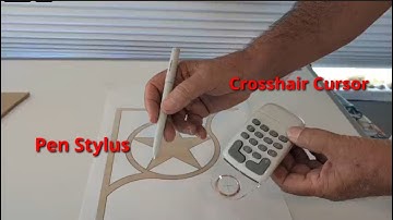 Creating DXF vector files is great from tracing but which is better pen stylus or crosshair cursor?