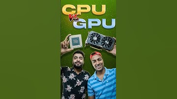 CPU vs GPU Explained in 1 Minute!