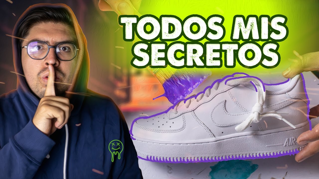 10 SECRETOS PARA INICIAR EN EL CUSTOM DE SNEAKERS
