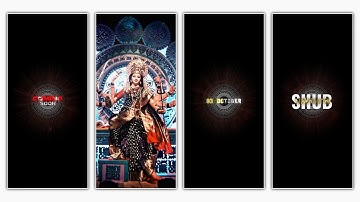 2024 Navratri video editing alight motion | Navratri video editing