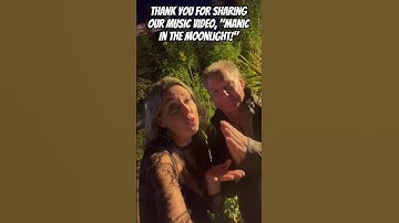 Thank you for watching our music video with a thousand friends! #manicinthemoonlight #newmusicvideo
