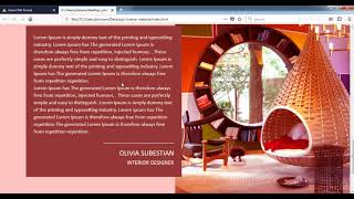 How to create a Interior Design Website part3