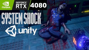 System Shock Remake 2016 Unity Engine Demo Walkthrough GIGABYTE GEFORCE RTX 4080 Eagle OC 16GB