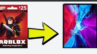 How To Redeem Roblox Gift Cards On Phone And Ipad Youtube - how to buy robux with a gift card on ipad