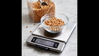 OXO's food scale has an 11-pound capacity & a pull-out display for $27.50  (Reg. $50)