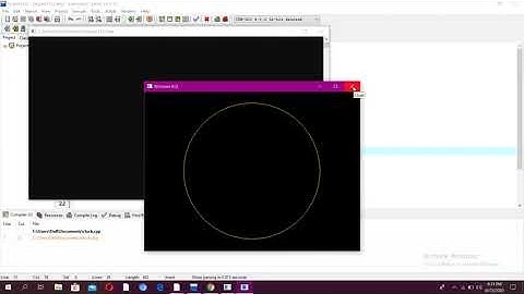 Lecture 33: How to create Analog Clock in C++ Part I (2020)