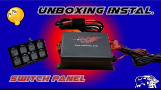 VOSWITCH UV100 -  8 Gang Programmable Switch Panel FULL INSTALL / Xterra