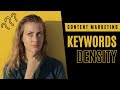 Keyword Density In Content Marketing | What Is Keyword Density | Keyword Density In SEO