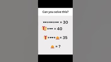 Can you solve this