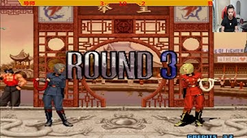 拳皇02WELL线上赛 小孩VS程龙 中国格斗鼻祖程龙就这么输了？