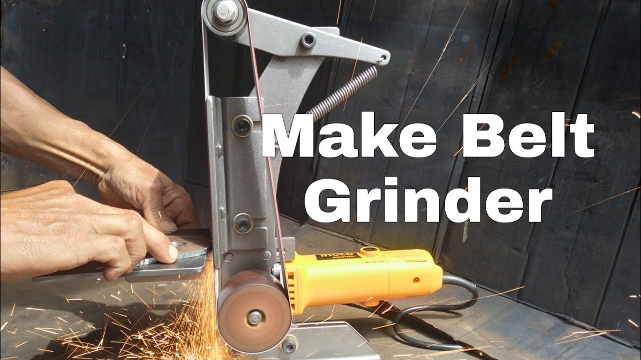 How To Make Grinder Belt Sender