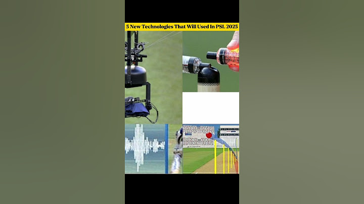 5 New Technologies For PSL 2025 #psl2025