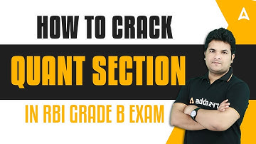 How To Crack Quant Section in RBI Grade B Exam | Strategy by Shantanu Shukla