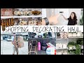 *NEW* 2020 FALL SHOP + DECORATE WITH ME | FALL DECOR SHOPPING HAUL | MODERN FARMHOUSE DECORATING