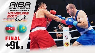 Final (+91kg) KUNKABAYEV Kamshybek (Kazakhstan) vs MAJIDOV Mahammadrasul (Azerbaijan)