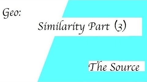 part (3)similarity of triangles | geometry | first forum of secondary | first term