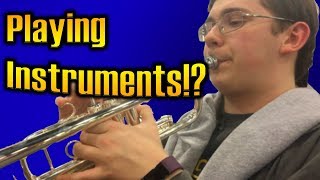 Playing Instruments!? - TMEA Vlog 2019 Pt. 2