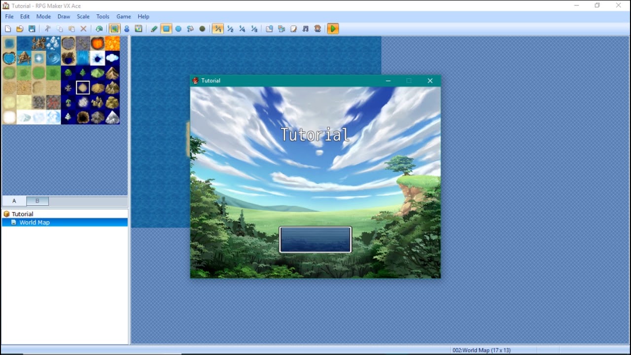 Tutorial RPG Maker VX Ace #2 : Mapping is Fun - YouTube