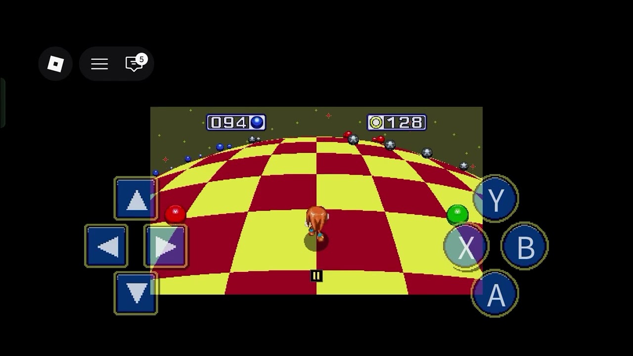 Playing Blue Sphere (Roblox) (I only play as Tikal Knuckles)