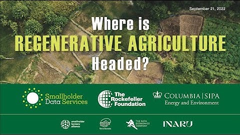 Where is Regenerative Agriculture Headed?