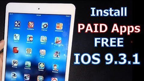 Tips Install PAID Apps FREE IOS 9.3.1 - NO Jailbreak, NO PC, iPhone, iPad, iPod