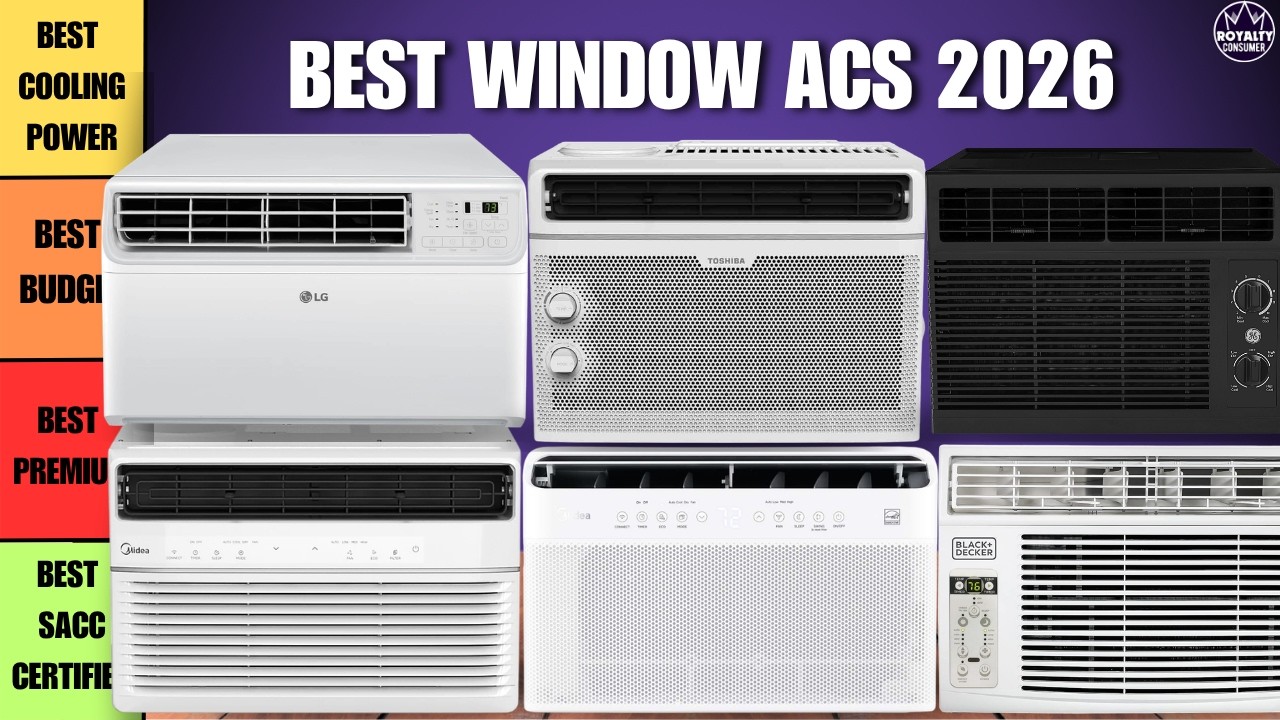 Best Window Air Conditioners 2026 - Top 6 Best Models So Far - YouTube