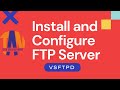 FTP Server Configuration with vsftpd Made Easy | Step-by-Step Tutorial