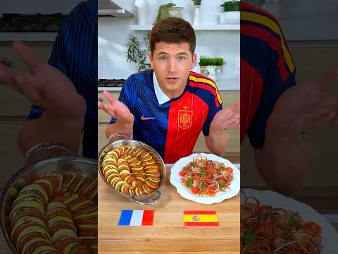 France vs Spain Food