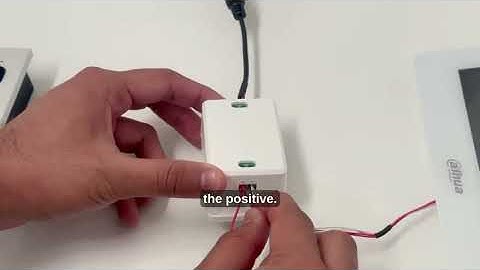 Dahua KTX-01 Video Intercom Installation & Wiring – Step by Step