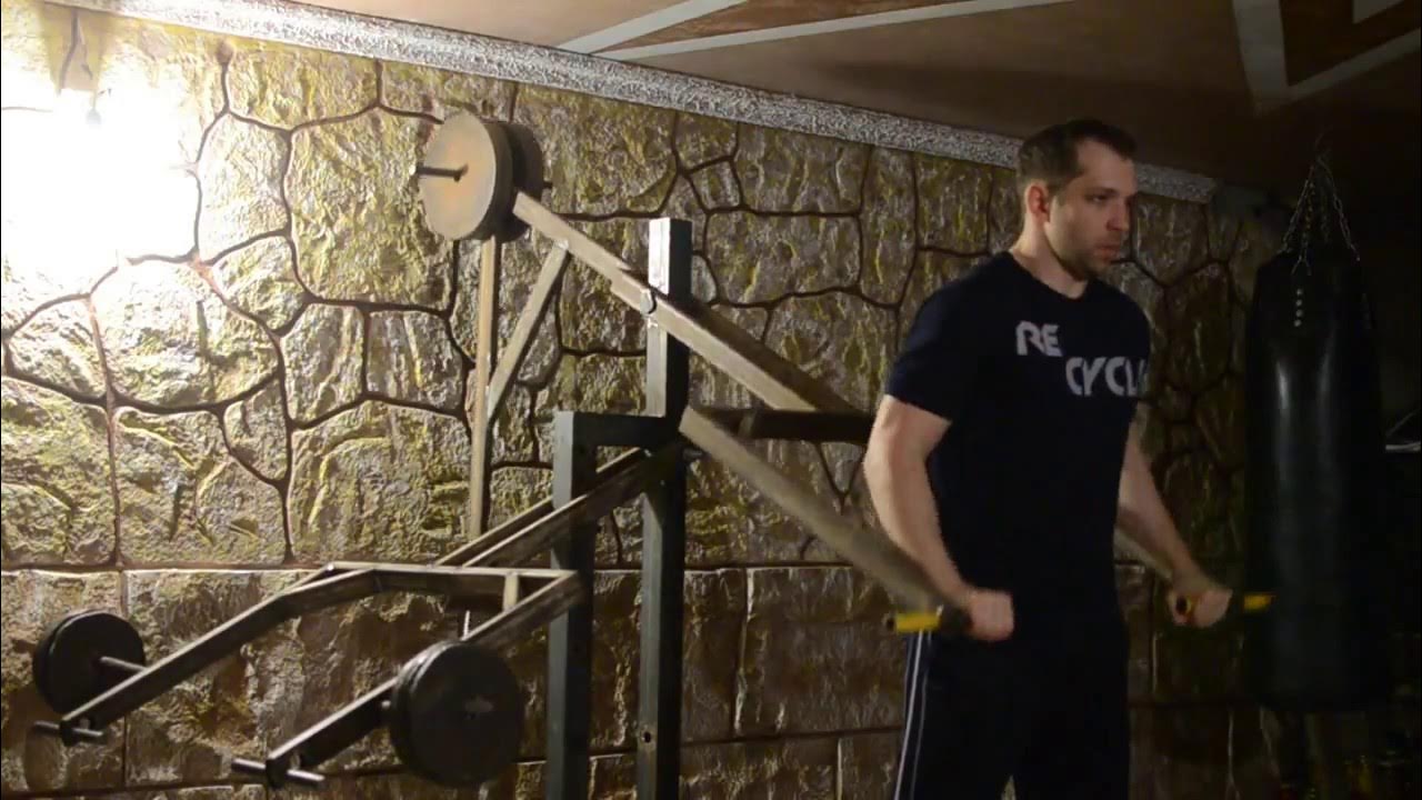 Силовой тренажер своими руками - YouTube