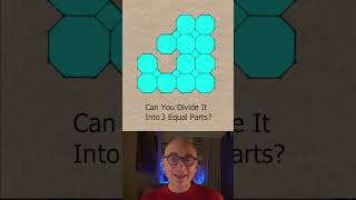 Divide This Shape Into 3 Equal Parts!