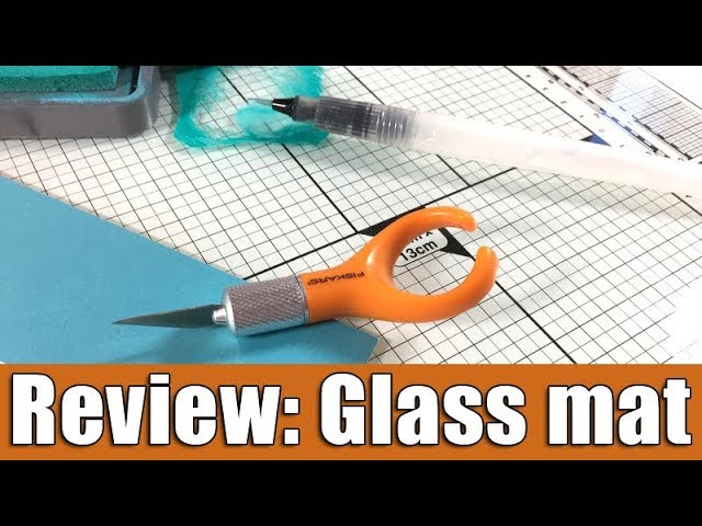 How to use the Crafter's Companion Glass Cutting Mat 