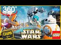 Lego Star Wars 360 VR Video. Skywalker VS Sebulba. Podrace Challenge
