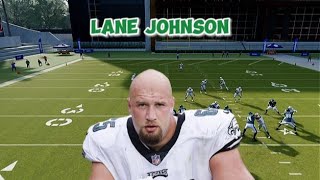 Lane Johnson as a Wide Receiver #madden #madden24 #football #nfl #Philly #Eagles #philadelphiaeagles