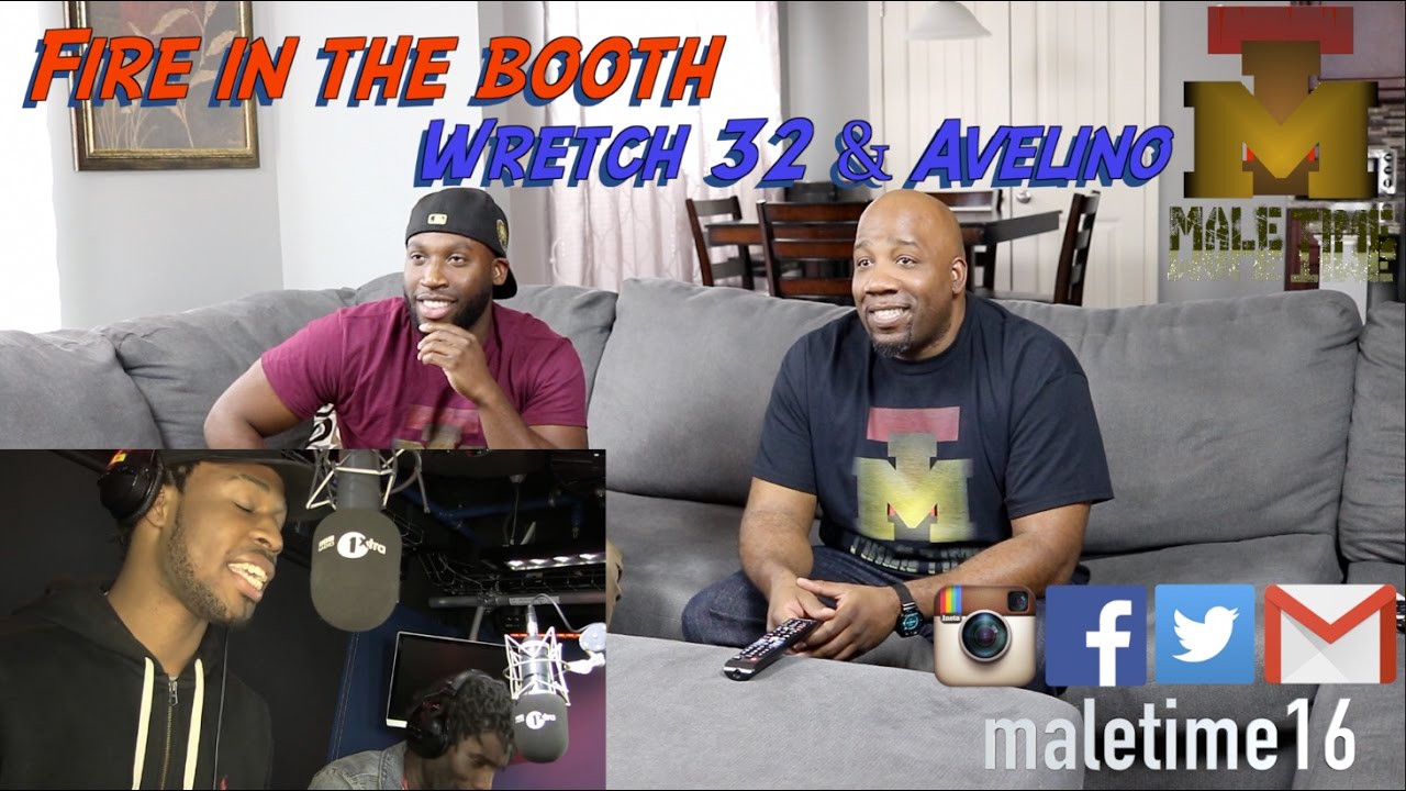 Wretch 32 & Avelino - Fire In The Booth (реакция)