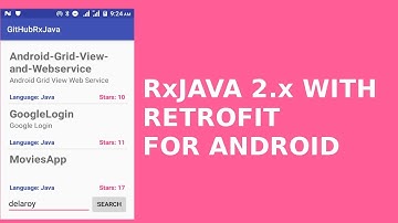 RxJAVA 2.x  WITH RETROFIT FOR ANDROID