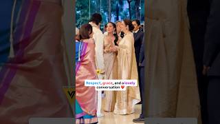 Amitabh Bachchan, Nita Ambani, Radhika Merchant at Sharad Pawar granddaughter wedding #viralbhayani