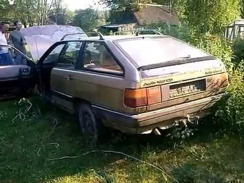 Audi 100 C3 type44 2.0td - YouTube