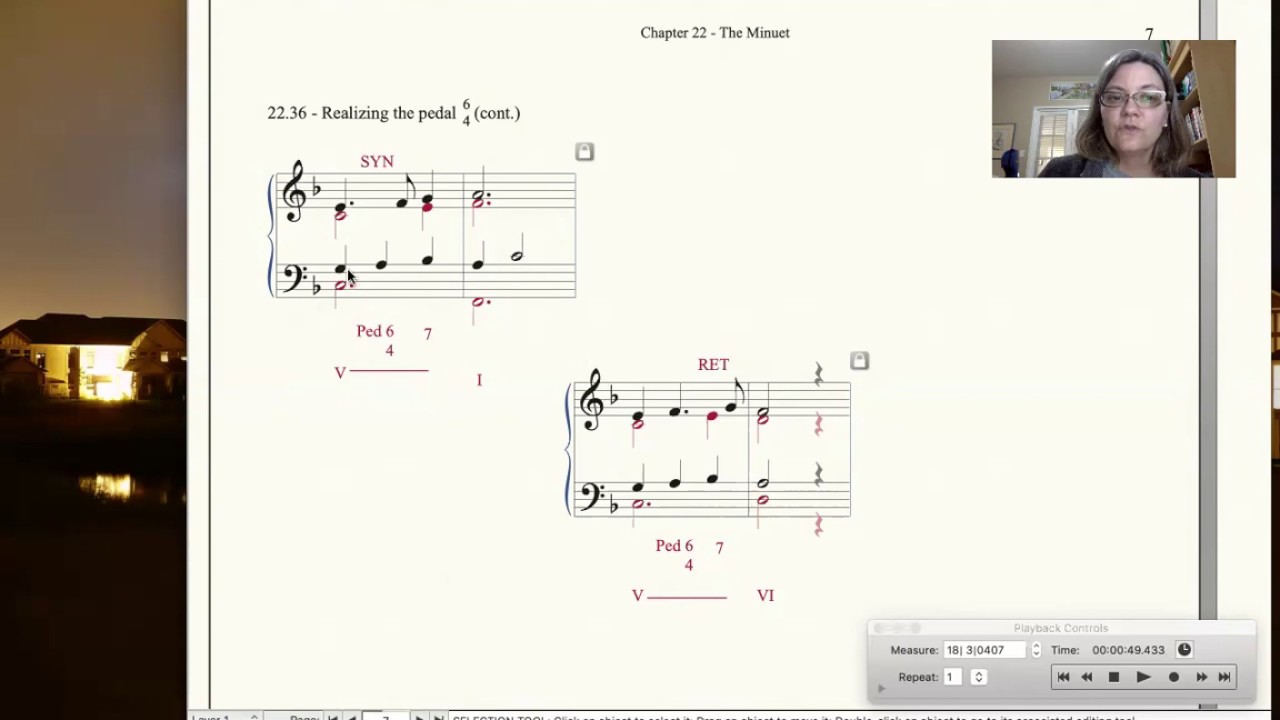 Ch 22 Introduction to Pedal six-four chord and Arp. six-four