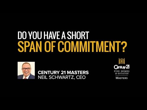 Real Estate Training - Do You Have A Short Span Of Commitment?