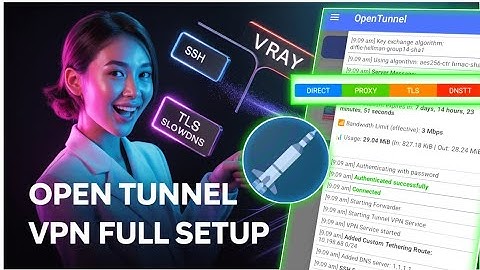 Open Tunnel VPN Masterclass: SSH, V2Ray, WireGuard & VPN Sharing
